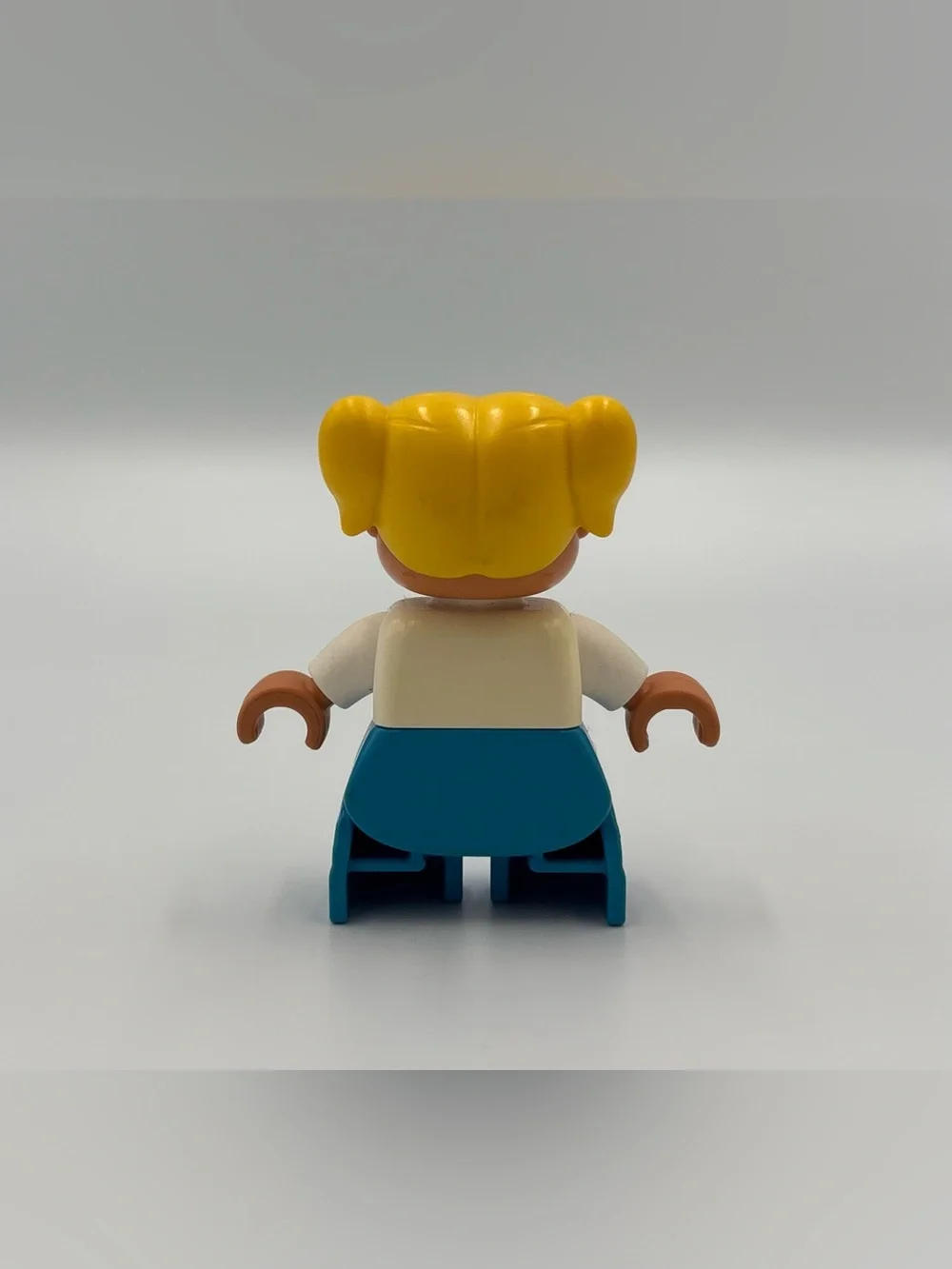 RARE Retro Lego Duplo Toy Lot- Blonde Girl Green Hat Boy Car Shirt Boy Figures
